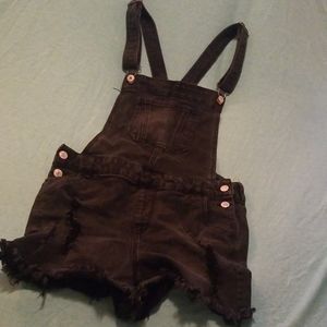 Overall Shorts